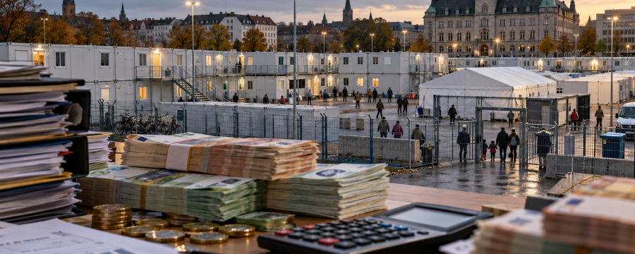 Die Asylzahlen sinken 2026 deutlich. Gleichzeitig laufen vielerorts teure Unterkunfts- und Betreiberverträge weiter. Berlin gab 2025 mehr als 2,23 Milliarden Euro für Unterbringung und Versorgung aus.