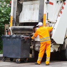 Mülltonnen sollen erst am Vorabend vor die Tür gestellt werden