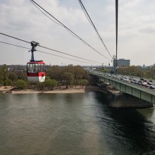 Urbane Seilbahn in Köln