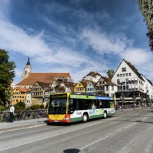In Tübingen ist der ÖPNV an Samstagen kostenlos.