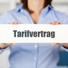 Tarifvertrag Symbolbild