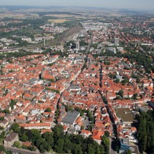 Luftbild von Göttingen