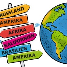 Mit Hilfe von Ortsnamen lässt sich eine Weltreise durch Deutschland organisieren - wir zeigen Ihnen die kuriosen Orte