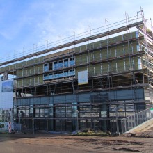 Das Straubenhardter Feuerwehrhaus kann komplett recycelt werden. 