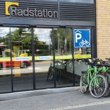 Fahrradstation in Potsdam