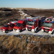 Feuerwehrfahrzeuge auf Sylt