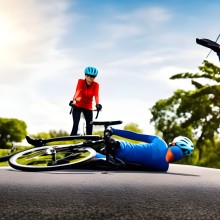 Wer ist verantwortlich, wenn ein Radfahrer auf einer unebenen Straße stürzt? Ein Gerichtsurteil stärkt die Rechte der Kommunen