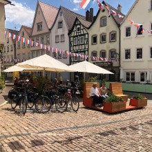 Neue Sitzgelegenheiten in der Innenstadt