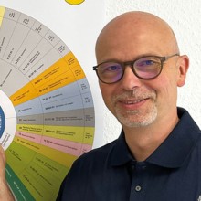 Marcel Hahne und Kämmerer DIeter Lange erläutern ihr Organisationsmodell.