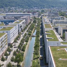 Heidelberg-Bahnstadt: eine der größten Passivhaussiedlungen der Welt.