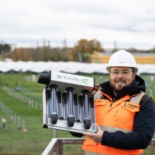 Projektleiter Erik Jelinek ist stolz auf das Leipziger Großprojekt.