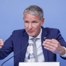 Er wird immer wieder als Beispiel für die angeblich rechtsextreme Haltung der AfD angeführt: Björn Höcke, Fraktionsvorsitzender in Thüringen