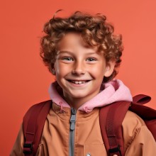 Schuljunge , Thema Ganztagsausbau