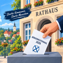 In zahlreichen Kommunen wurde am 20. September über die Rathausspitze entschieden.