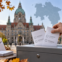Stichwahl Niedersachsen 2026: Am 27. September entscheiden zahlreiche Städte und Landkreise über Bürgermeister, Oberbürgermeister und Landräte. In Hannover laufen gleichzeitig die Stichwahl für das Rathaus und für die Region sowie die Briefwahl.
